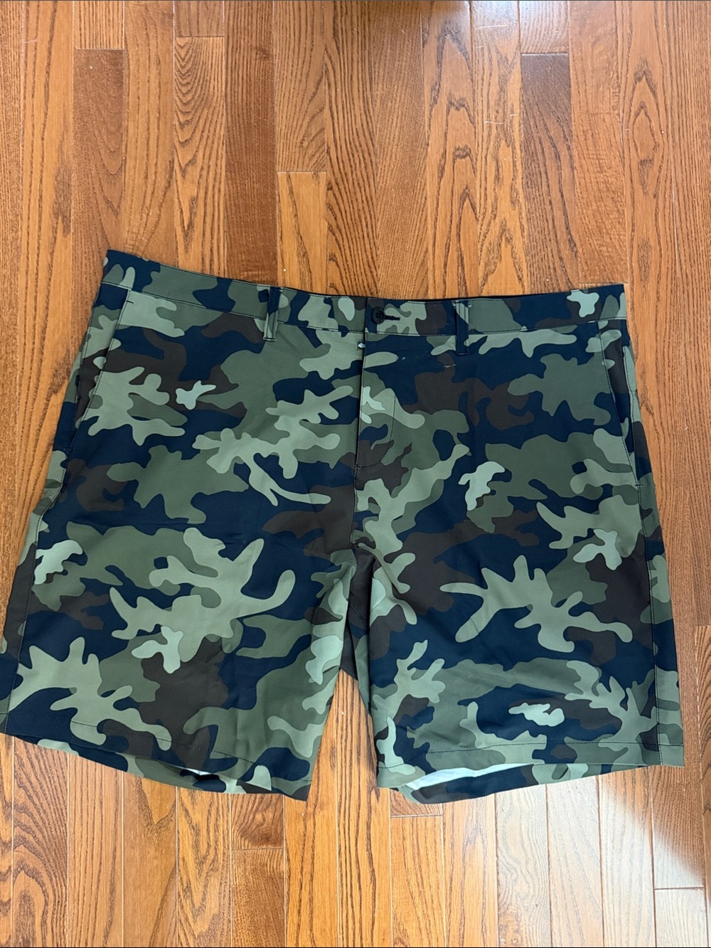Polo Ralph Lauren Camouflage Print Men’s Shorts - Green Camo